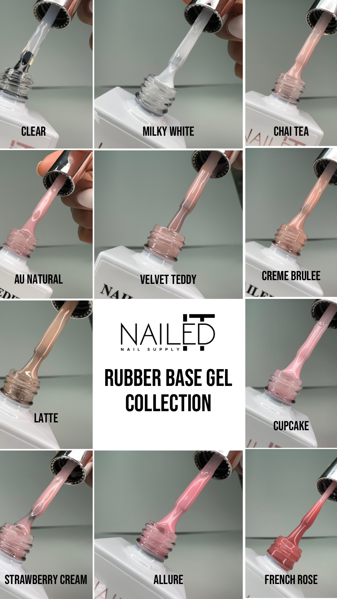 Rubber Base Gel Collection